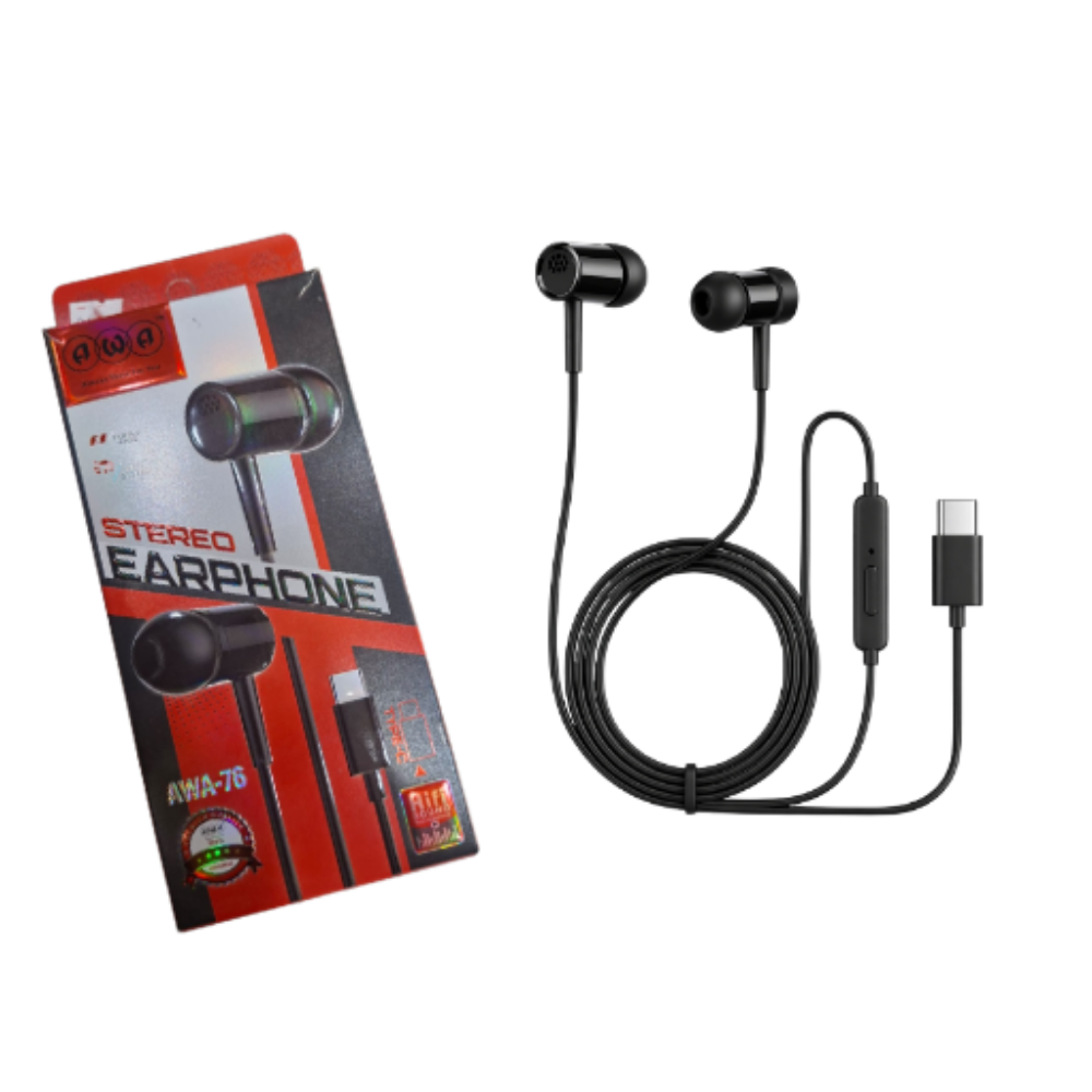 AWA-76 Type-C Stereo Earphones