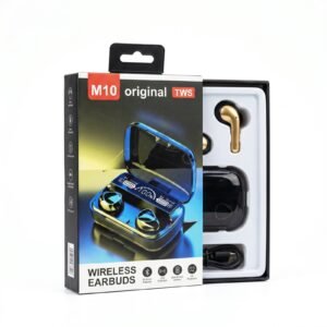 M10 TWS Wireless Earbuds with LED Display Charging Case