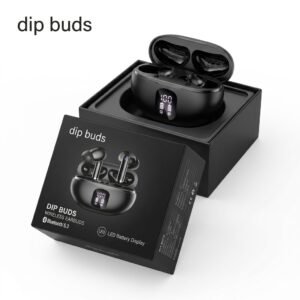 Dip Buds Wireless Earbuds with LED Battery Display & Bluetooth 5.3
